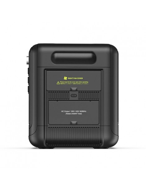 FOSSiBOT F2400 Generatore Solare Portatile da 2048Wh/2400W+Fossibot SP200 18V 200W Pannello Solare Pieghevole - Nero In Vendita