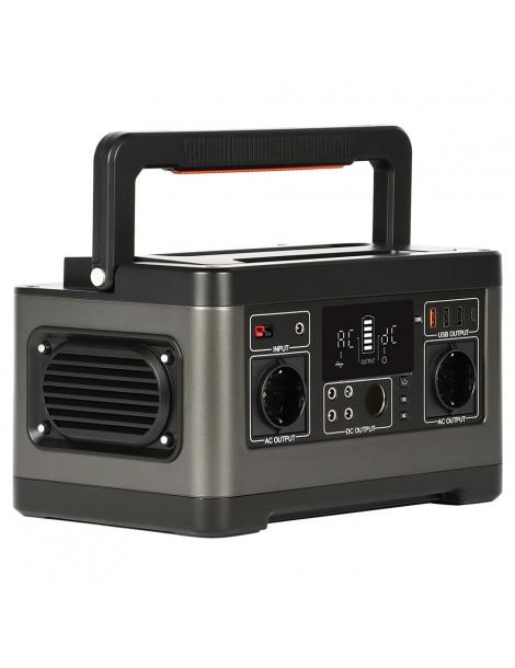 Flashfish P63 Stazione di alimentazione portatile generatore solare con batteria al litio da 520Wh/140400mAh uscita CA da 500W Consegna Veloce