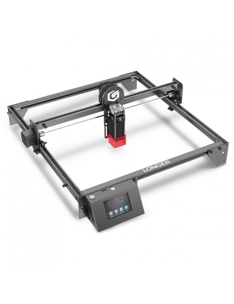 LONGER RAY5 10W Incisore laser spot laser 0 06x0 06mm incisione offline chipset 32 bit connessione WiFi 400x400mm Sottocosto