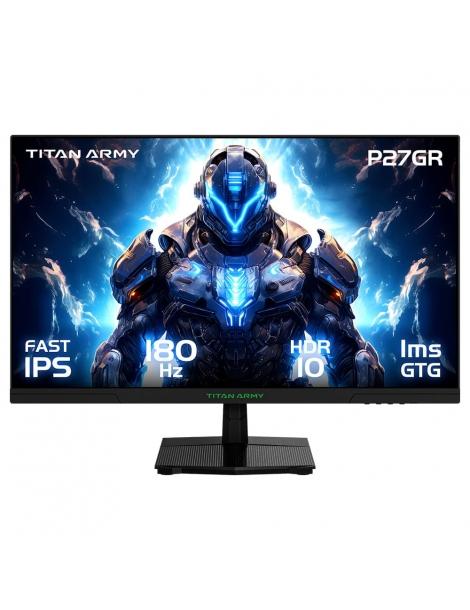 TITAN ARMY P27GR Monitor da gioco piatto 27 pollici 2K QHD 180Hz 1ms GTG Outlet