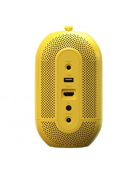 ETOE D1 Evo Proiettore 150 ANSI Android 9.0 risoluzione 720P correzione trapezoidale zoom 50%～100% - Giallo Offerte