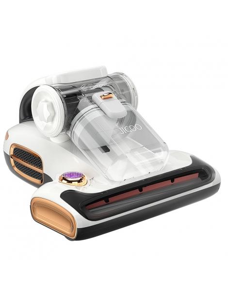 JIGOO T600 Aspirapolvere per materassi e letti design a doppia vaschetta - Bianco Nuovo