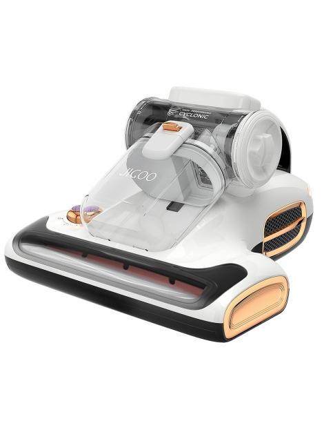 JIGOO T600 Aspirapolvere per materassi e letti design a doppia vaschetta - Bianco Nuovo