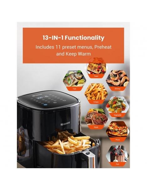 Proscenic T22 Friggitrice ad aria Capacità 5L 1500W con 13 preset Rivestimento antiaderente Tecnologia intelligente SuperDenoise Vendita