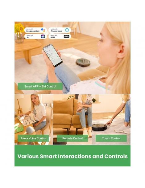 Vactidy T8 Robot Aspirapolvere Aspirazione 3000Pa Rilevamento Tappeti Promozione