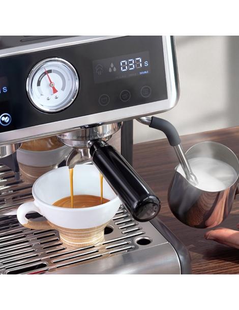 HiBREW H7A Macchina per caffè espresso 20 bar di pressione sistema a doppia caldaia macinino a 30 livelli Acquista Ora