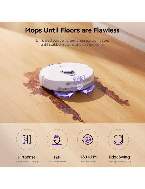 Narwal Freo X Ultra Aspirapolvere Robot aspirazione 8200Pa autonomia 210min navigazione Tri-Laser Fino Al -60%