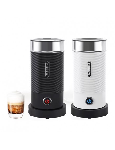 HiBREW M1A 450W Macchina montalatte miscelatore di cioccolato per latte freddo/caldo e cappuccino - Bianco Saldi