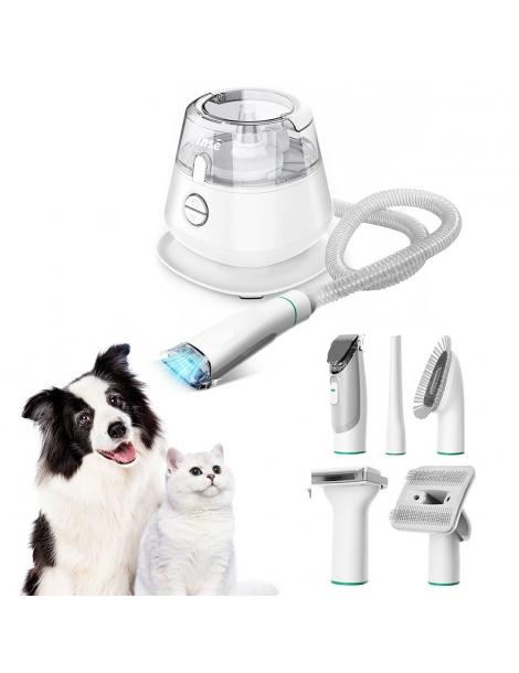 INSE P20 Tagliacapelli 5 in 1 per cani aspiratore tagliacapelli per animali domestici Nuova