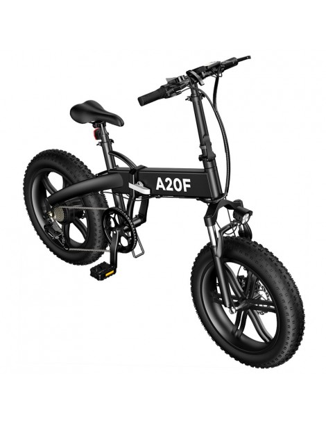ADO A20F+ Bici Elettrica Pieghevole 250W Motore Mozzo senza Spazzole Batteria 36V 10.4Ah - Nero Vendita