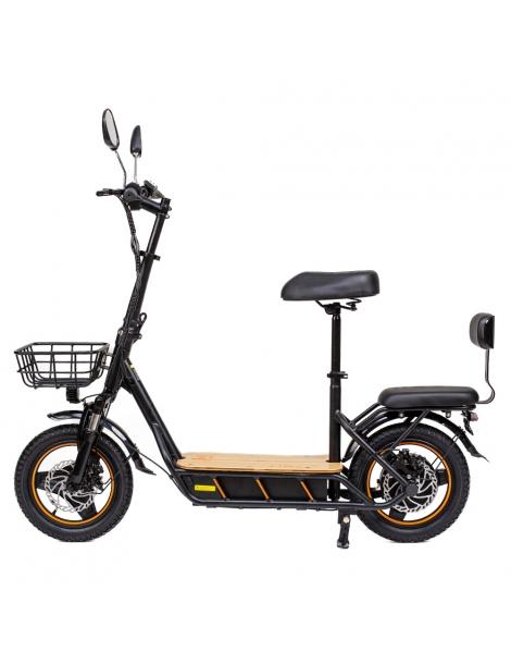 KuKirin C1 Pro (Versione aggiornata) Scooter elettrico pieghevole con sedile motore 500W batteria 48V 26Ah Qualità Garantita