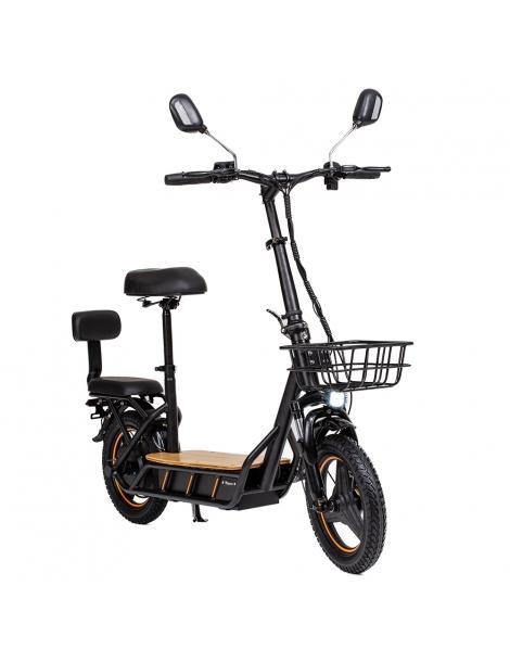 KuKirin C1 Pro (Versione aggiornata) Scooter elettrico pieghevole con sedile motore 500W batteria 48V 26Ah Qualità Garantita