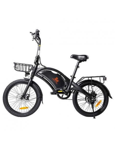 Kukirin V1 Pro City Electric Bike 25km/h batteria 48V 7.5Ah motore 350W autonomia massima 45km cestino anteriore Negozi Online