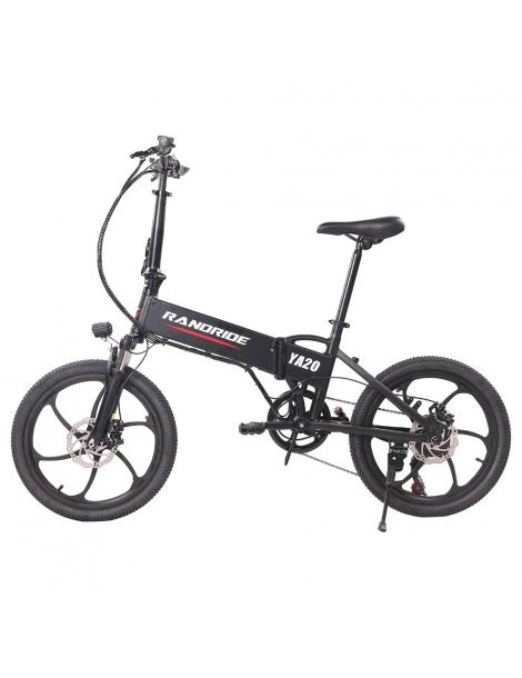RANDRIDE YA20 Bici Elettrica Pieghevole 500W Motore 40km/h Velocità Massima 48V 12.8Ah Batteria 80-90 Autonomia Massima Consegna Veloce