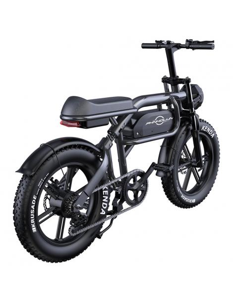 PHNHOLUN C8 Bicicletta elettrica motore da 1500W batteria da 48V 20Ah pneumatici grassi da 20*4.0 pollici Promozione Limitata