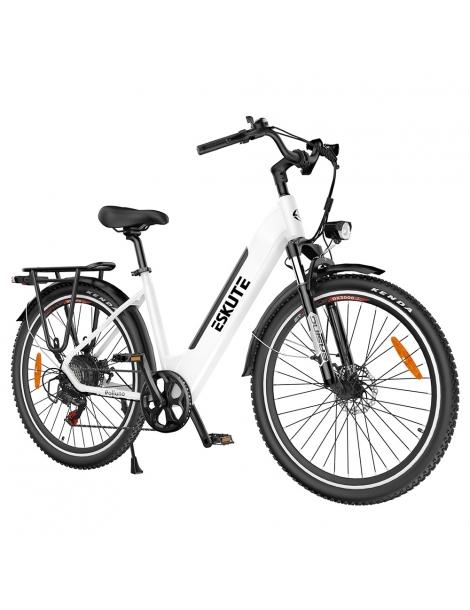 ESKUTE ES-26-LJ Bicicletta elettrica motore Bafang 250W batteria 36V 20Ah 26 x 1 75 pollici velocità massima 25km/h - Bianco Fino Al -60%