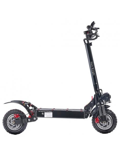 Halo Knight T104 Scooter elettrico pneumatici fuoristrada da 10 pollici motore 52V 1000W*2 velocità massima 65 km/h Offerta