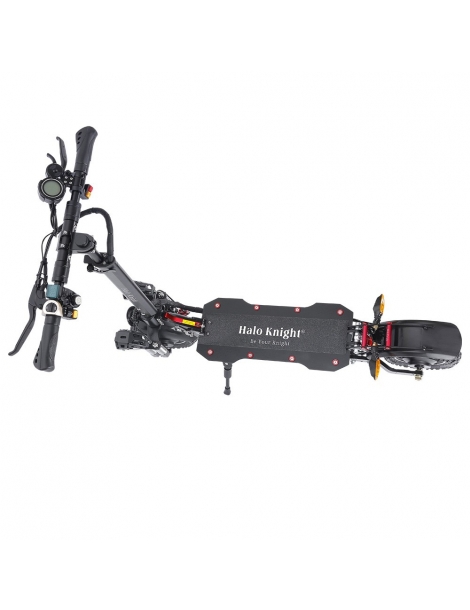 Halo Knight T104 Scooter elettrico pneumatici fuoristrada da 10 pollici motore 52V 1000W*2 velocità massima 65 km/h Offerta