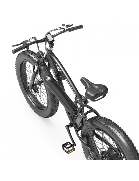 GOGOBEST GF600 26 Pollici Pneumatici Grassi Bicicletta Elettrica Pieghevole 1000W Motore 48V 13Ah Batteria - Grigio Nero In Vendita