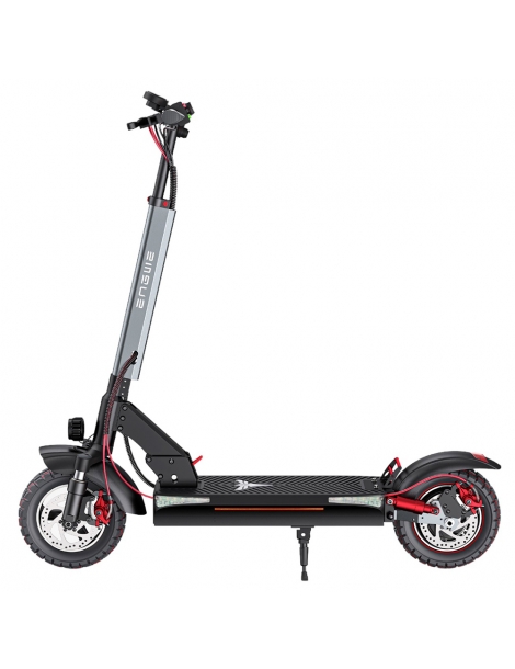ENGWE Y600 Scooter elettrico pieghevole motore 600W batteria 48V 18.2Ah pneumatici grassi 10*4 pollici Vendita Calda