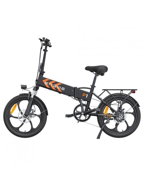 ENGWE P1 Bicicletta elettrica pieghevole pneumatico 20*3 pollici motore 250W batteria 36V 13Ah - Nero Italia