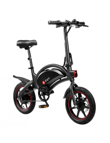 DYU D3F Con Pedale Ciclomotore Elettrico Pieghevole -10AH Batteria al Litio In Linea