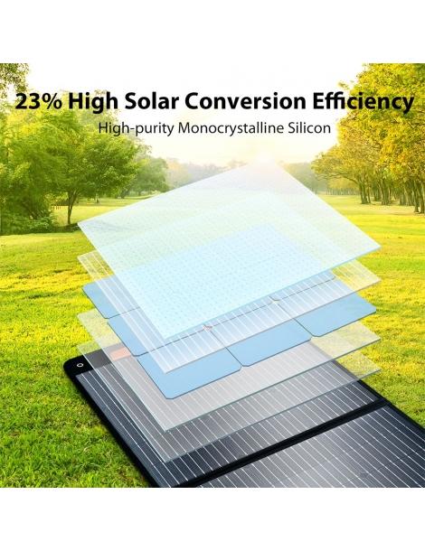 Oscal PM200 200W Pannello solare pieghevole cavalletto regolabile efficienza di conversione solare ≥22% - spina UE Qualità Garantita