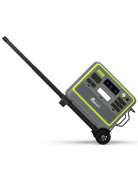 FOSSiBOT F2400 Carrello pieghevole può sostenere fino a 25kg maniglia regolabile su 3 livelli Promozione Limitata