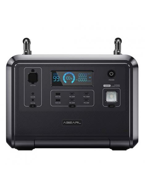 OUKITEL P1201E 960Wh 1200W Stazione di alimentazione portatile batteria LiFePo4 ricarica rapida in 1 5 ore luce LED Moda