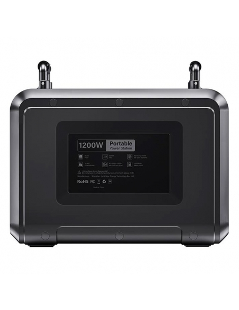 OUKITEL P1201E 960Wh 1200W Stazione di alimentazione portatile batteria LiFePo4 ricarica rapida in 1 5 ore luce LED Moda