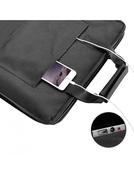 FlashFish SP50 18V/50W Pannello Solare Pieghevole Adattatore DC con Uscita 5V USB 18V DC Per Stazione Elettrica Promozione