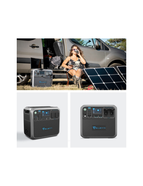 BLUETTI Poweroak AC200P 2000W Centrale elettrica portatile per grandi elettrodomestici frigorifero grill 2000Wh Pezzi Unici