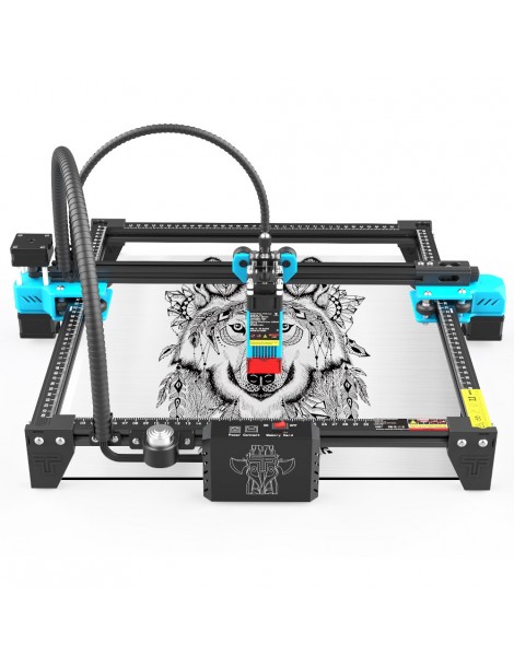 TWO TREES TTS 5.5W 40W CNC Taglierina Per Incisioni Laser 0.08 * 0.08mm Compresso Spot Metallo 300x300mm Affare Del Giorno