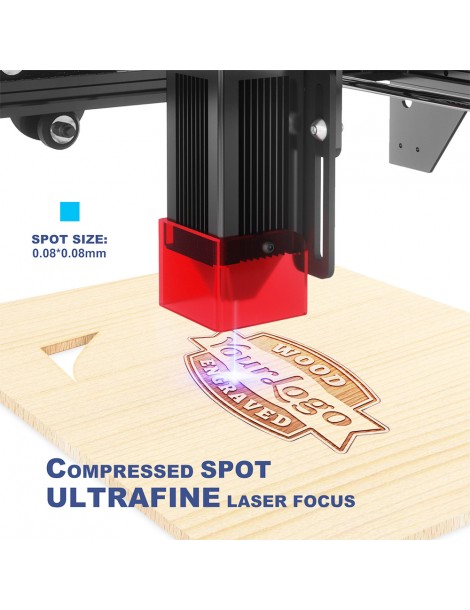 LONGER RAY5 5.5W 60W FAC Taglierina per incisione laser Chipset ESP32 Connessione WIFI Schermo Touch da 3 5" Offerte