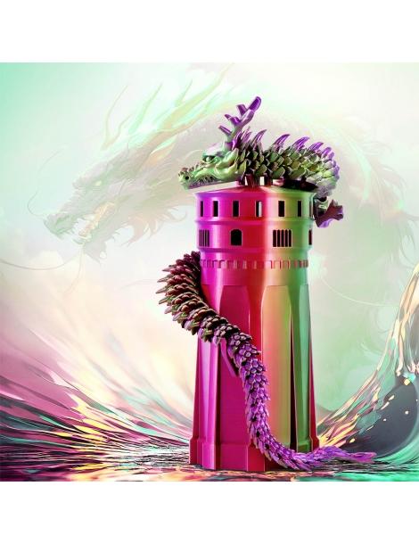 ERYONE Filamento PLA seta tricolore 1kg - rosso viola e verde Vendite Flash