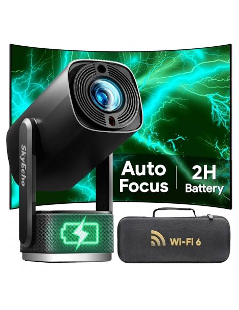 SkyEcho FreeONE Pro Proiettore portatile 350 ANSI Lumen risoluzione nativa 720P supporto gimbal a 270° Italy