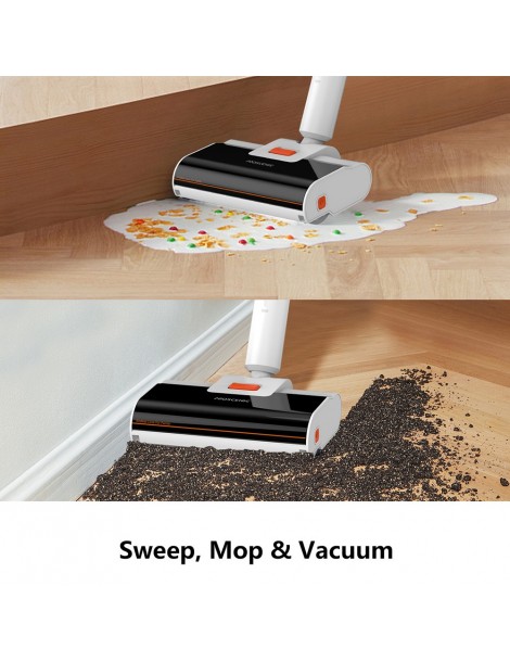 Proscenic Washvac F16 aspirapolvere a secco e a umido senza filo aspirapolvere spazzatrice 3 in 1 autopulente Soddisfazione Garantita