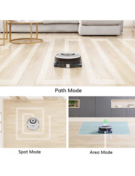 ILIFE W455 Robot lavapavimenti 1000Pa Aspirazione Shinebot Giroscopio Telecamera Navigazione 900ml Serbatoio Acqua Vendite Flash