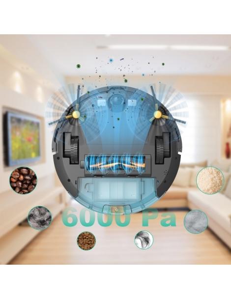 Tesvor M2 Robot Aspirapolvere con Funzione Mop Aspirazione 6000Pa Shopping Online