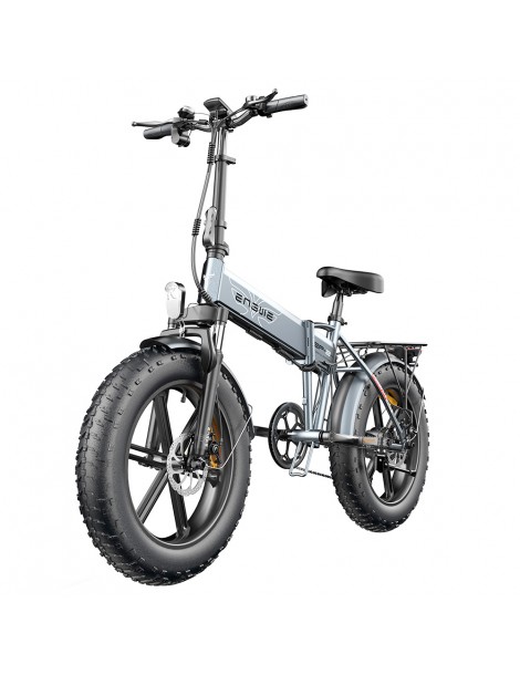 ENGWE EP-2 Pro 20 Pollici Bicicletta Elettrica Pieghevole con Pneumatici Grassi 750W Motore 48V 13Ah LG 2022 Versione–Grigio Online