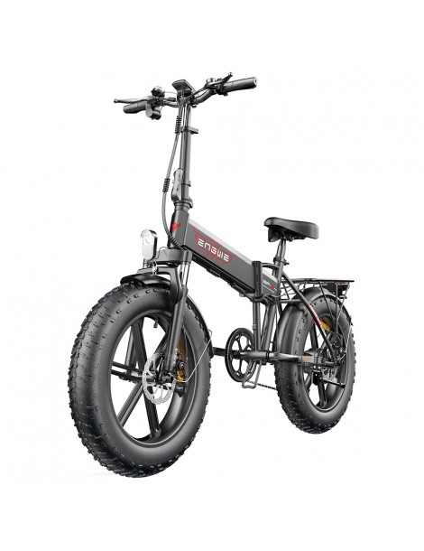 ENGWE EP-2 Pro 20 Pollici Bicicletta Elettrica Pieghevole con Pneumatici Grassi 750W Motore 48V 13Ah LG 2022 Versione –Nero Outlet