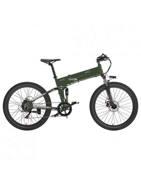BEZIOR X500 Pro 26 pollici Pneumatici Bicicletta Elettrica Pieghevole 500W Motore - verde militare Negozio