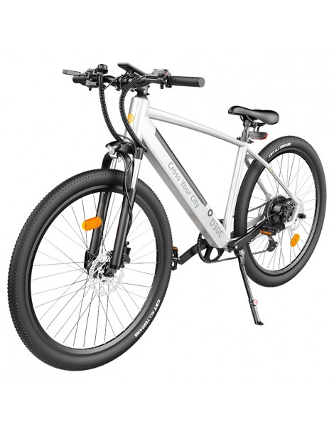 ADO DECE 300C(D30C) Bicicletta Elettrica 27.5in Pneumatico 36V 10.4Ah Batteria 250W Motore Shimano 9 velocità - Argento In Saldo