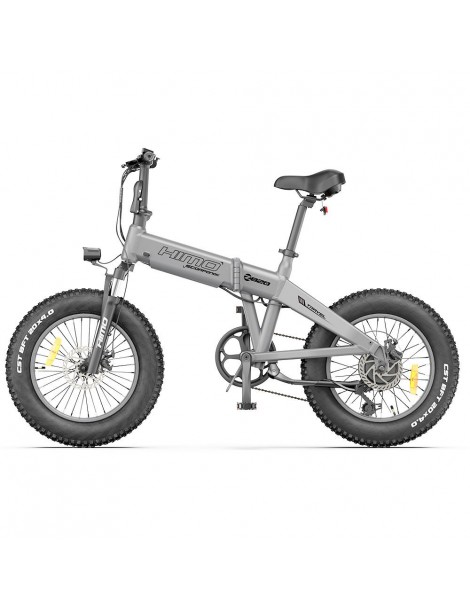 HIMO ZB20 Max 20" Pneumatici Grassi Ampi Mountain Bike Elettrica Pieghevole con Certificazione CE 250W Motore 48V 10Ah Batteria Sostegno trimestrale