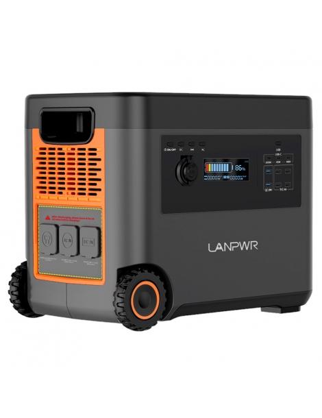 LANPWR Generatore Solare Portatile Da 2160Wh uscita CA da 2500W Qualità Garantita
