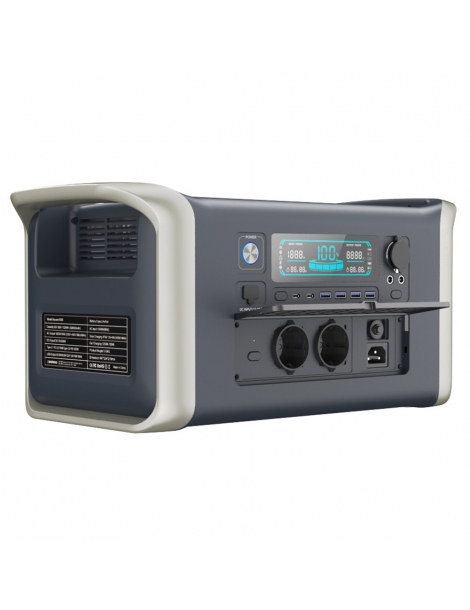 UAPOW Apower1000 Stazione di alimentazione portatile generatore solare LiFePO4 da 1024Wh uscita CA 1800W ricarica PD 100W Consegna Veloce