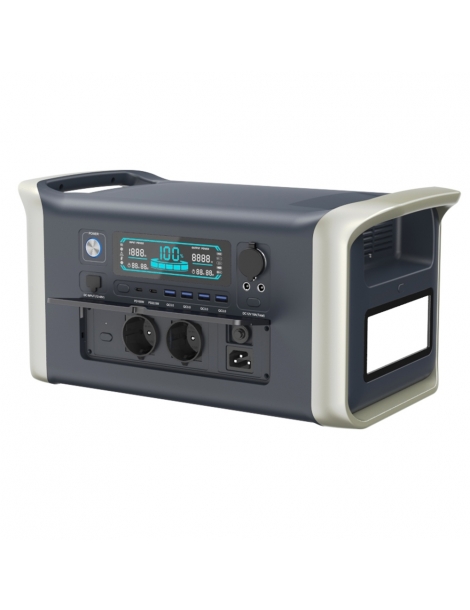 UAPOW Apower1000 Stazione di alimentazione portatile generatore solare LiFePO4 da 1024Wh uscita CA 1800W ricarica PD 100W Consegna Veloce