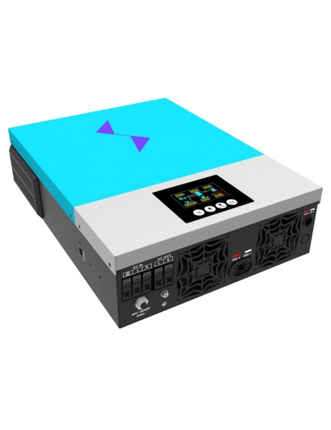 Inverter solare ibrido DAXTROMN 6200W MPPT 48V DC 120A inverter sinusoidale puro con ingresso PV 450V DC con WiFi Fino Al -60%