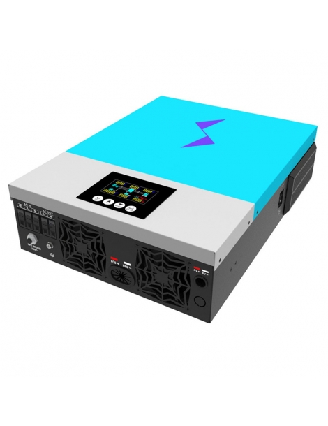Inverter solare ibrido DAXTROMN 6200W MPPT 48V DC 120A inverter sinusoidale puro con ingresso PV 450V DC con WiFi Fino Al -60%