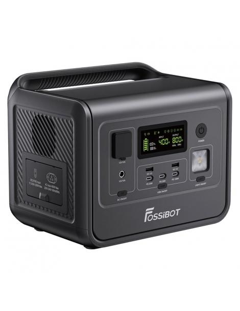 FOSSiBOT F800 Generatore Portatile Generatore Solare LiFePO4 da 512Wh - Nero Prezzo Ridotto